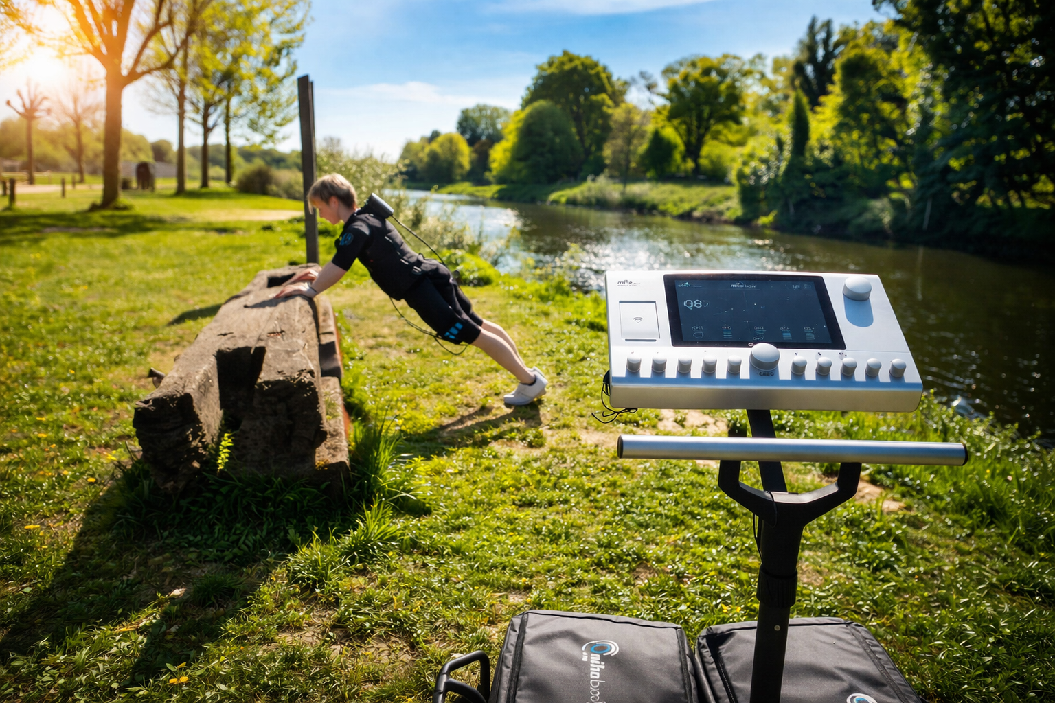 EMS Gerät für elektrische Muskelstimulation
